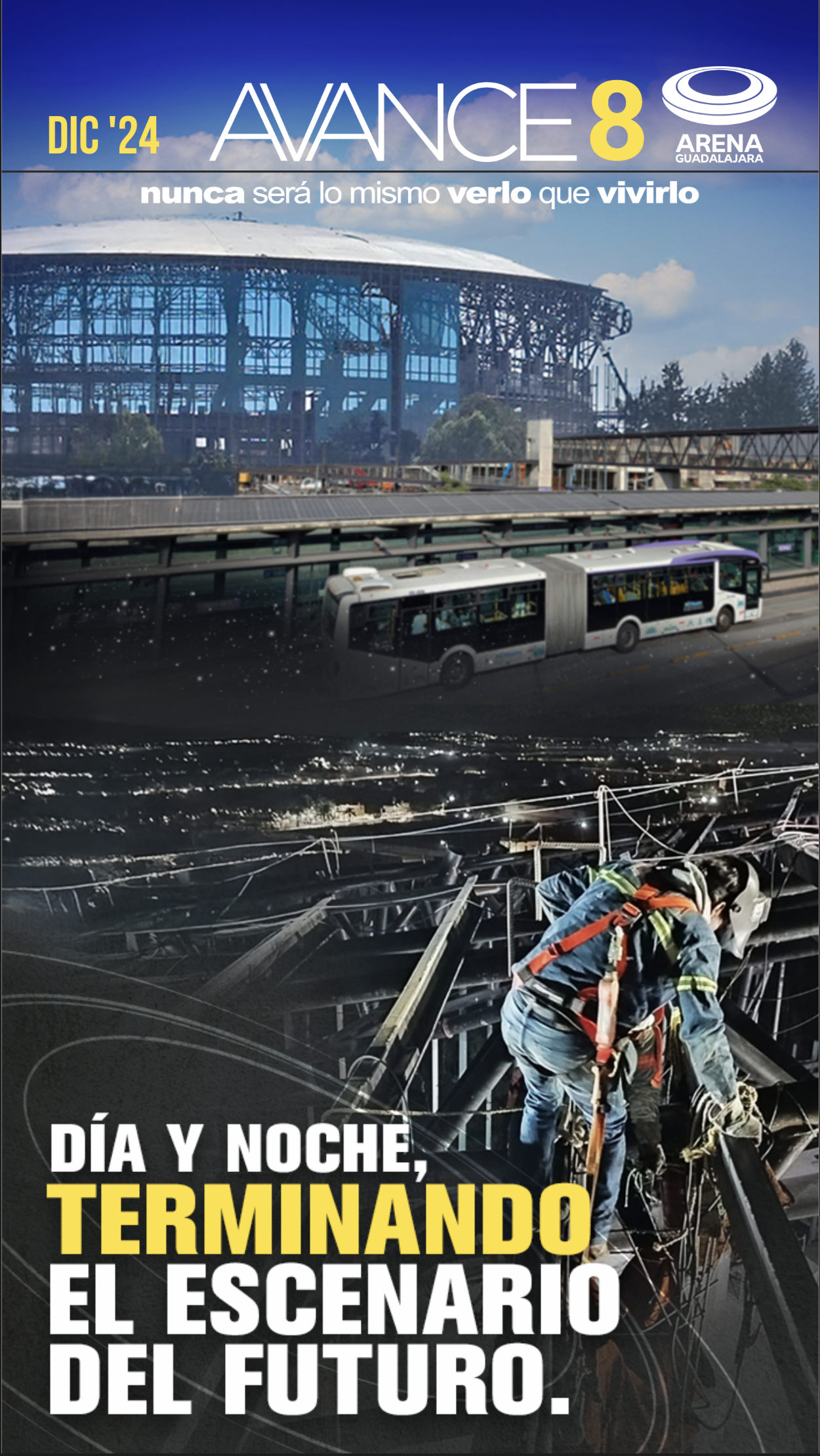Avance 8 de Arena Guadalajara